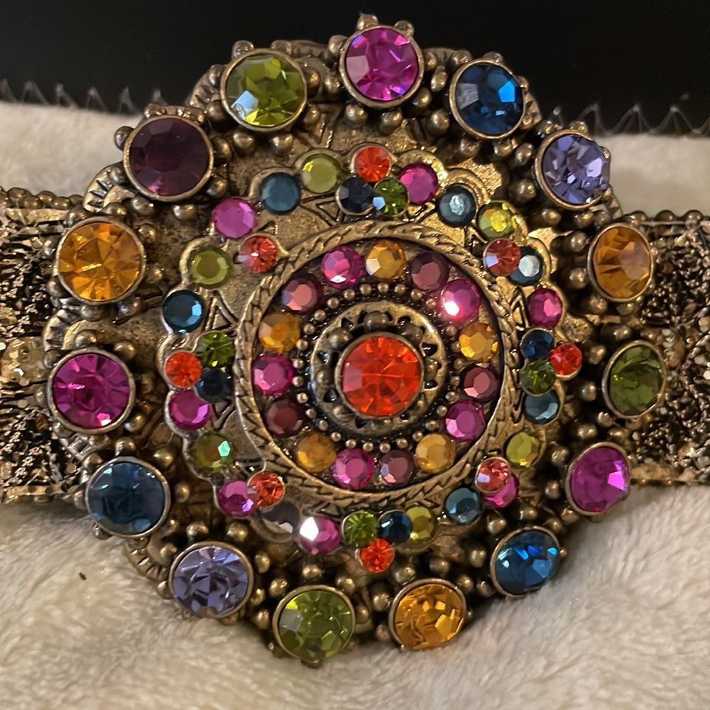 🎉🎊🍾 HOST PICK🎊🍾🎉🎼 Bejeweled Vintage Belt w/ Amazing Buckle